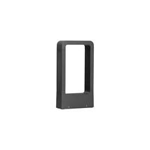 Lampadar exterior NovaLuce MINIMAL metal, negru, LED, 7W, 3000K, 369 Lm, IP65 - NL-9176111