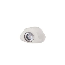 Decor exterior NovaLuce PETRA beton, alb,GU10, IP65 - NL-9186182