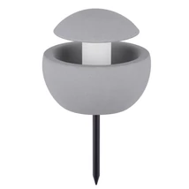 Decor exterior NovaLuce MINOR beton, gri,G9, IP65 - NL-9186704