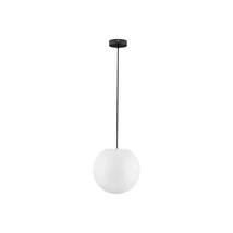 Pendul exterior NovaLuce MOON metal, sintetic, negru, alb, E14, IP65 - NL-9186714
