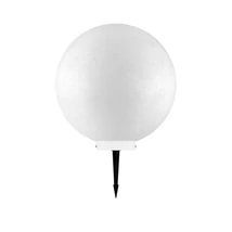 Decor exterior NovaLuce MOON metal, sintetic, negru, alb, E27, IP65 - NL-9186716