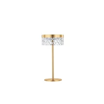 Veioza NovaLuce BION metal, acril, auriu, transparent, LED, 3000K, 6W, 383lm - 9186947