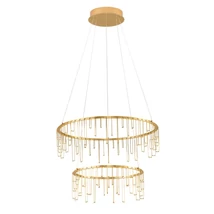 Pendul NovaLuce STELLAR metal, auriu, LED, 3000K, 41W, 3315lm - 9186968