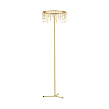 Lampadar NovaLuce STELLAR metal, auriu, alama, LED Triac, 17W, 3000K, 1258 Lm - NL-9186982
