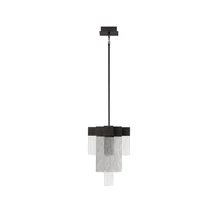 Pendul NovaLuce REVΙΑ metal, negru, LED, 8W, 3000K, 351 Lm - NL-9186990