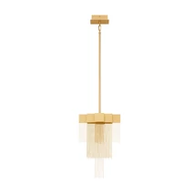 Pendul NovaLuce REVΙΑ metal, auriu, LED, 8W, 3000K, 351 Lm - NL-9186991