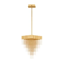 Pendul NovaLuce REVΙΑ metal, auriu, LED, 28W, 3000K, 1092 Lm - NL-9186993