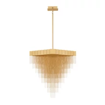 Pendul NovaLuce REVΙΑ metal, auriu, LED, 79W, 3000K, 2754 Lm - NL-9186995