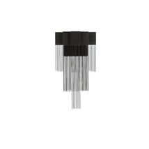 Aplica de perete NovaLuce REVΙΑ metal, negru, gri, LED, 8W, 3000K, 290 Lm - NL-9186998