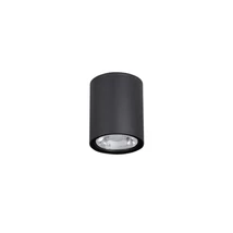 Plafoniera exterioara NovaLuce Ceci metal, sticla, negru, LED, 3000K, 6W, 520lm, IP65 - NL-9200611