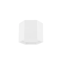 Plafoniera NovaLuce SAMBA metal, plastic, alb, LED, 3000K, 10W, 600lm - NL-9212315