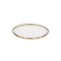 Plafoniera NovaLuce WILLOW metal, acril, auriu, alb, LED, 3000K, 60W - NL-9212914
