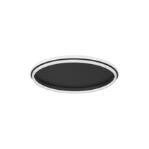 Plafoniera NovaLuce WILLOW metal, acril, negru, alb, LED, 3000K, 60W - NL-9212915