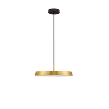 Pendul NovaLuce VETRO metal, acril, negru, auriu, opac, LED, 37W, 3000K, 4275 Lm - NL-9223416