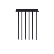 Plafoniera NovaLuce STILVI metal, negru, LED, 17W, 573lm, 3000K - NL-9232155