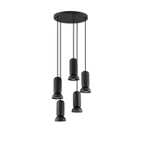 Pendul NovaLuce PARLO metal, ceramic, negru, GU10 - NL-9236218