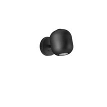 Aplica de perete NovaLuce MARLIN metal, negru, GU10 - NL-9236222