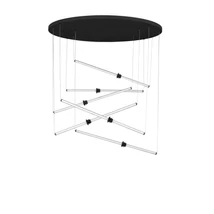 Pendul NovaLuce STALACTITE metal, acril, ceramic, negru,alb, LED Triac, 79W, 3000K, 6467 Lm - NL-9236408