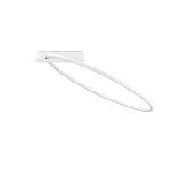 Aplica de tavan NovaLuce KIKLOS metal, plastic, alb, LED Triac, 30W, 3000K, 1250 Lm - NL-9248173