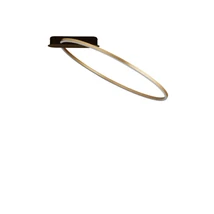 Aplica de tavan NovaLuce KIKLOS metal, plastic, auriu, alb, LED Triac , 30W, 3000K, 1250 Lm - NL-9248175