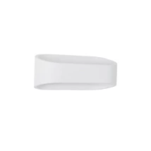 Aplica de perete exterioara NovaLuce Mile metal, sticla, alb, LED, 3000K, 9W, 475lm, IP54 - NL-9257871
