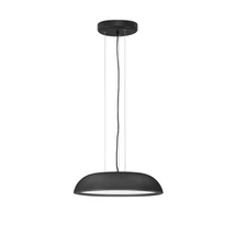 Pendul NovaLuce FELICIA metal, acril, negru, LED, 25W, 3000K, 1765 Lm - NL-9268038