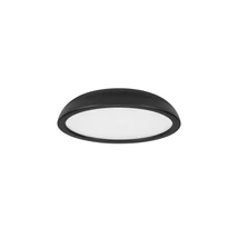 Plafoniera NovaLuce FELICIA metal, acril, negru, alb, LED, 25W, 3000K, 1765 Lm - NL-9268044