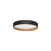Plafoniera NovaLuce STAKE metal, plastic, negru, alb, LED, 3000K, 50W, 3166lm - NL-9345529