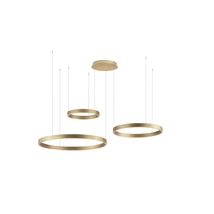 Pendul NovaLuce ELOWEN metal, auriu, LED, 3000K, 181W, 8890lm - 9345653