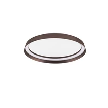 Aplica de tavan NovaLuce ORMI metal, acril, maro, alb, LED Triac, 38W, 2700-4000K, 2713 Lm - NL-9345696