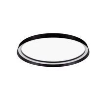 Aplica de tavan NovaLuce ORMI metal, acril, negru, alb, LED Triac, 48W, 2700-4000K, 3361 Lm - NL-9345699