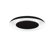 Aplica de tavan NovaLuce EPOS metal, plastic,  negru, alb, LED Triac, 38W, 2700- 4000K, 2200 Lm - NL-9345705