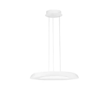 Aplica de tavan NovaLuce EPOS metal, plastic, alb, LED Triac, 38W, 2700- 4000K, 2100 Lm - NL-9345710