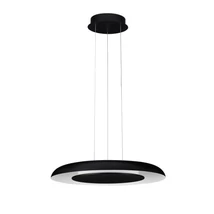 Aplica de tavan NovaLuce EPOS metal, plastic,  negru, alb, LED Triac, 38W, 2700- 4000K, 2100 Lm - NL-9345711