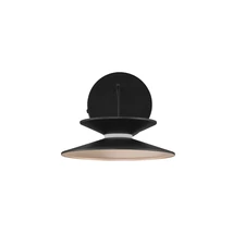 Aplica de perete NovaLuce MORFI metal, acril, negru, auriu, LED Triac, 7W, 3000K, 165 Lm - NL-9416953