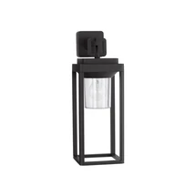 Aplica de perete exterioara NovaLuce Figo metal, plastic, antracit, transparent, E27, IP65 - NL-9492500
