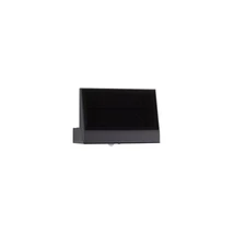 Aplica de perete exterioara NovaLuce Jigra metal, sticla, antracit, transparent, LED, 3000K, 2W, 197lm, IP65 - NL-9492510
