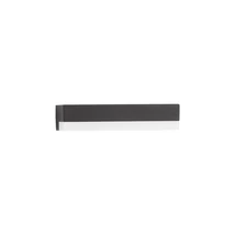 Aplica de perete exterioara NovaLuce Pure metal, plastic, antracit, LED, 3000K, 6W, 299lm, IP65 - NL-9492560