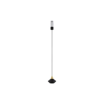 Pendul NovaLuce IMAGINE metal, negru, auriu, LED, 48V, 3000K, 8W, 520lm - 9492844