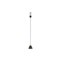 Pendul NovaLuce IMAGINE metal, negru, auriu, LED, 48V, 2700K, 6W, 450lm - 9492868