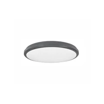 Plafoniera exterioara NovaLuce Tommy plastic, gri, LED, 3000K, 30W, 2400lm, IP54 - NL-9521001