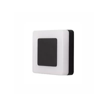 Aplica de perete exterioara NovaLuce Tune metal, plastic, negru, LED, 3000K, 9W, 620lm, IP65 - NL-9529721