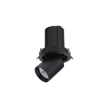 Spot incastrabil NovaLuce NARUTO metal, negru, LED, 3000K, 15W, 1295lm - 9530120