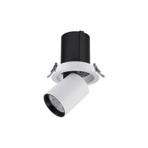 Spot incastrabil NovaLuce NARUTO metal, alb, negru, LED, 3000K, 20W, 1845lm - 9530130