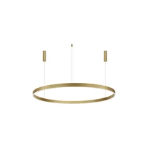Pendul NovaLuce MOTIF metal, auriu, LED, 3000K, 80W, 6000lm - NL-9530205