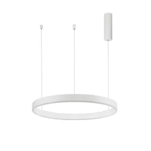 Pendul NovaLuce MOTIF metal, alb, LED, 2700K-6000K, 40W, 2943lm - NL-9530209