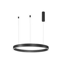Pendul NovaLuce MOTIF metal, negru, LED, 2700K-6000K, 50W, 3684lm - NL-9530213