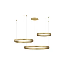 Pendul NovaLuce MOTIF metal, auriu, LED, 2700K-6000K, 140W, 7840lm - NL-9530217