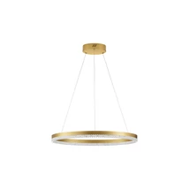 Pendul NovaLuce ADRIA metal, auriu, LED, 3000K, 32W, 3288lm - NL-9530228
