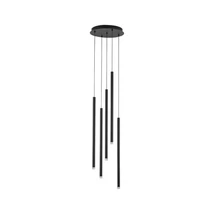 Pendul NovaLuce DANDIA metal, negru, LED, 3000K, 27W, 1310lm - NL-9540203